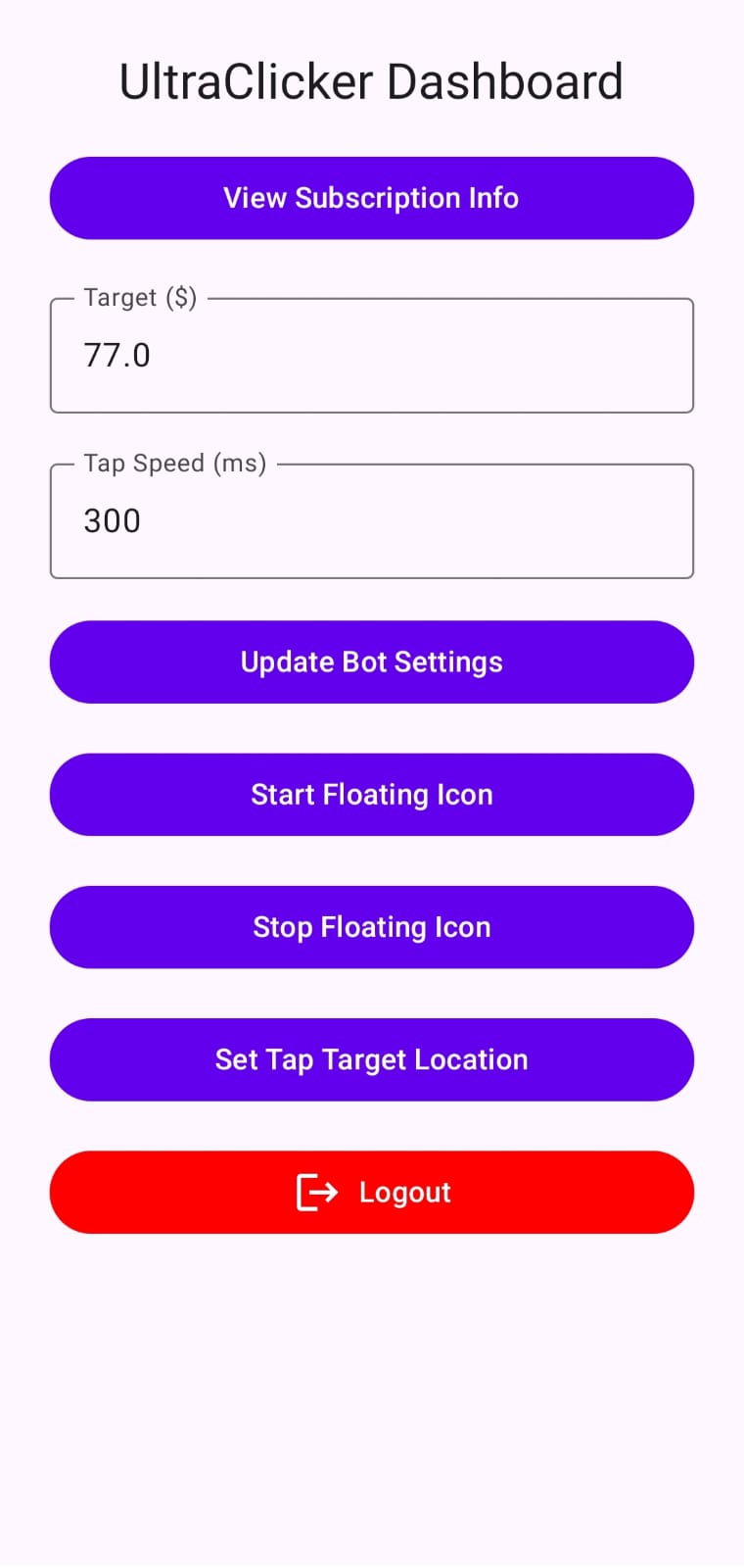 UltraClicker Demo